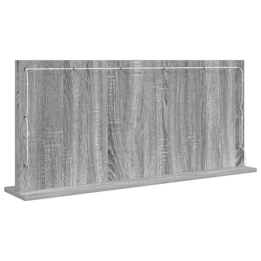 Miroir de vanité Rectangulaire Gris Sonoma 100 x 45 x 18 cm - 6