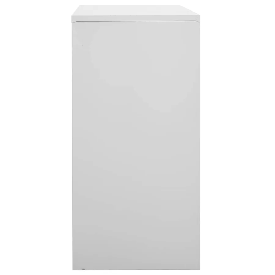 Armoires à casiers 5 pcs Gris clair 90x45x92,5 cm Acier - 4