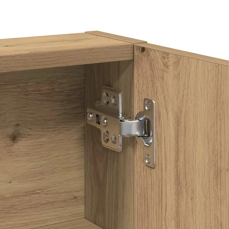 Table de Toilette Chêne artisanal 80 x 35 x 132 cm - 10