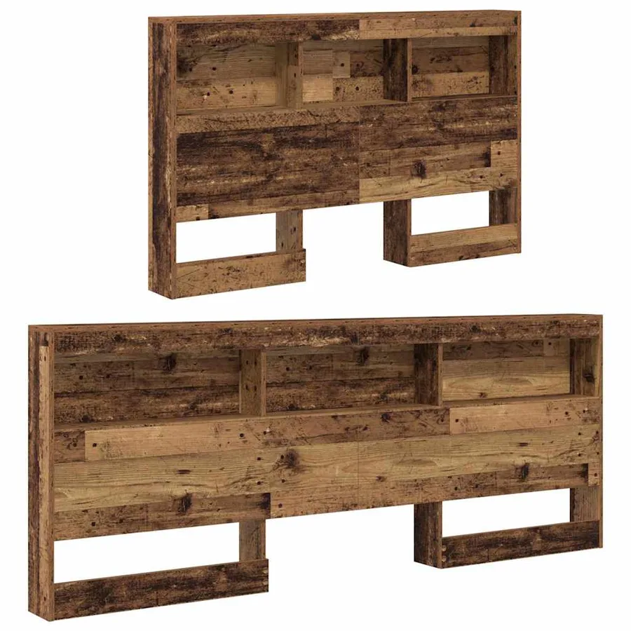 Tête de lit de rangement Bois Ancien 120 cm Bois d'ingénierie - 5