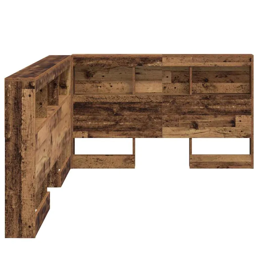 Tête de lit de rangement Bois Ancien 120 cm Bois d'ingénierie - 7
