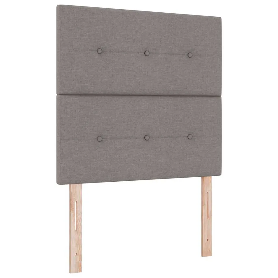 Tête de lit LED avec bandes LED Taupe 80 cm tissu - 2