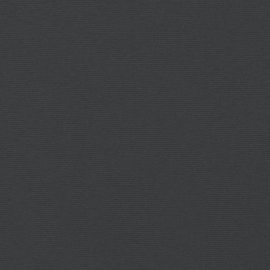 Coussins de palette lot de 2 noir tissu - 7
