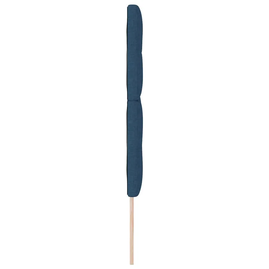 Tête de lit réglable en hauteur Bleu 144 cm tissu - 5