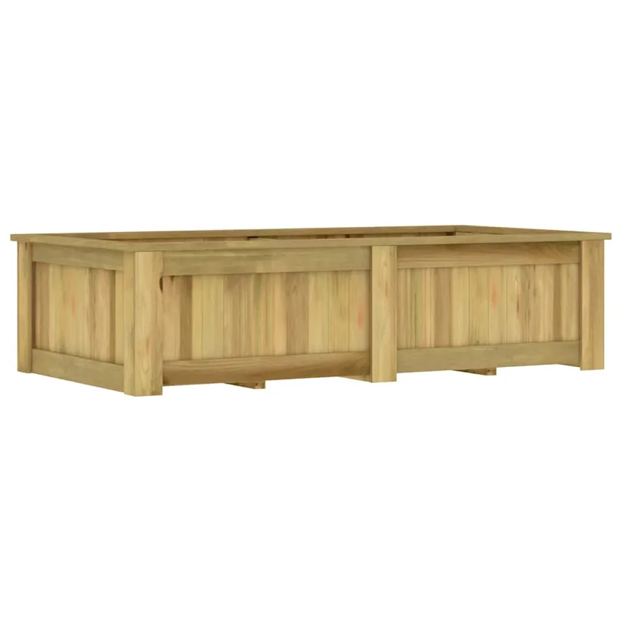 Jardinière surélevée 196x100x50 cm Bois de pin imprégné