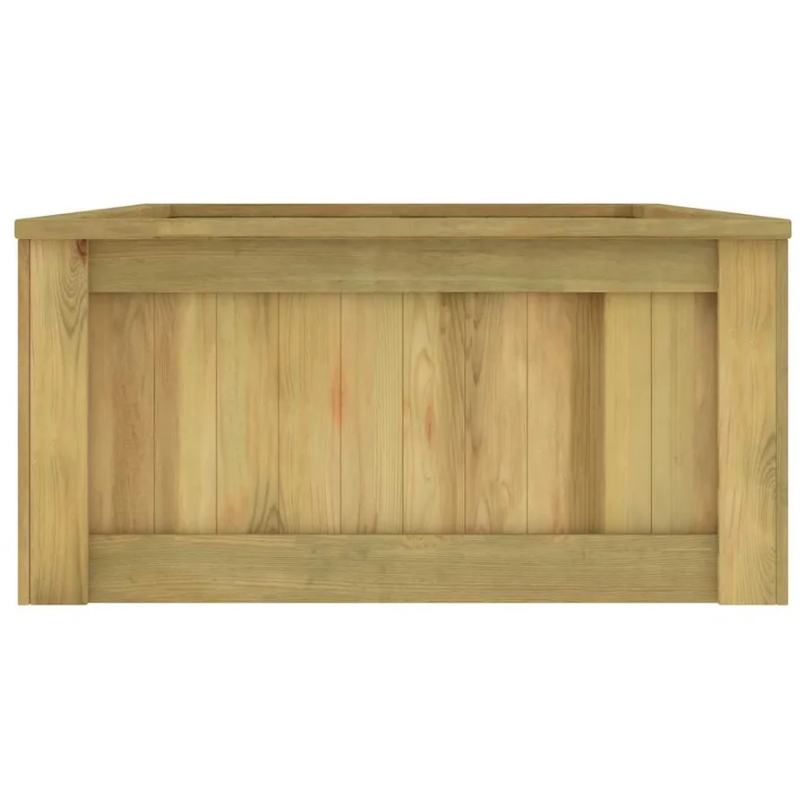Jardinière surélevée 196x100x50 cm Bois de pin imprégné - 6