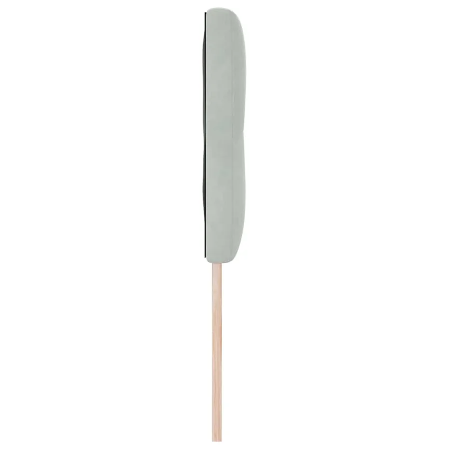 Tête de lit LED avec bandes LED Gris clair 160 cm Velours - 6