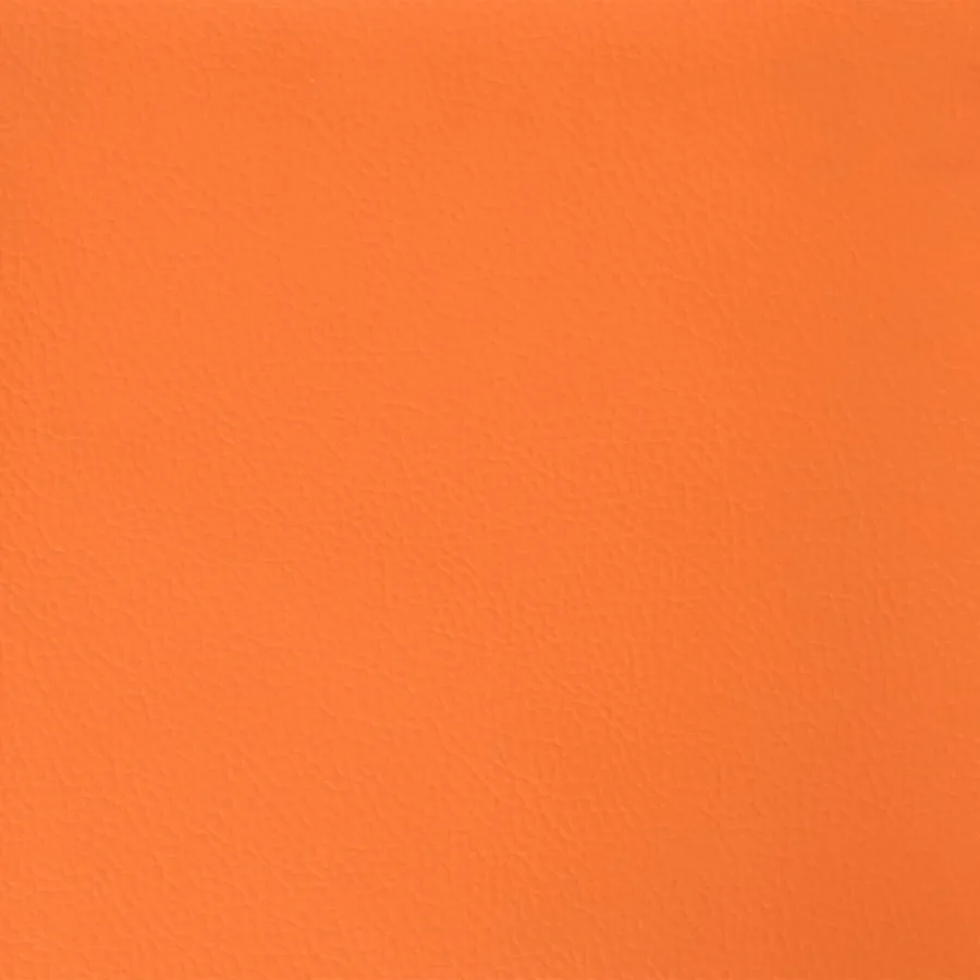 Chaise de jeu avec repose-pied Noir et orange Similicuir - 12