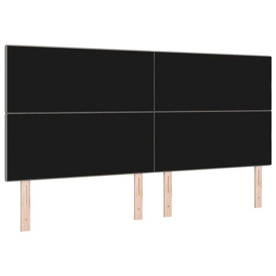 Tête de lit LED avec bandes LED Taupe 200 cm tissu - 7