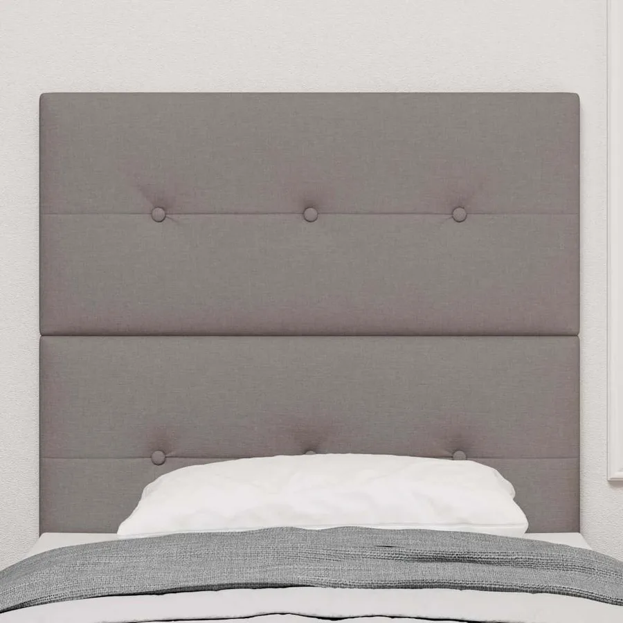 Tête de lit réglable en hauteur Taupe 100 cm tissu - 3