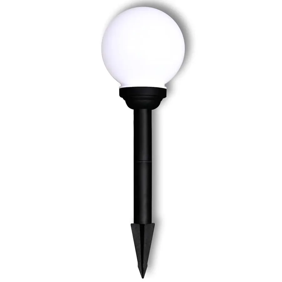 Lampes d'allée à LED 4 pcs 15 cm avec piquet de sol - 4