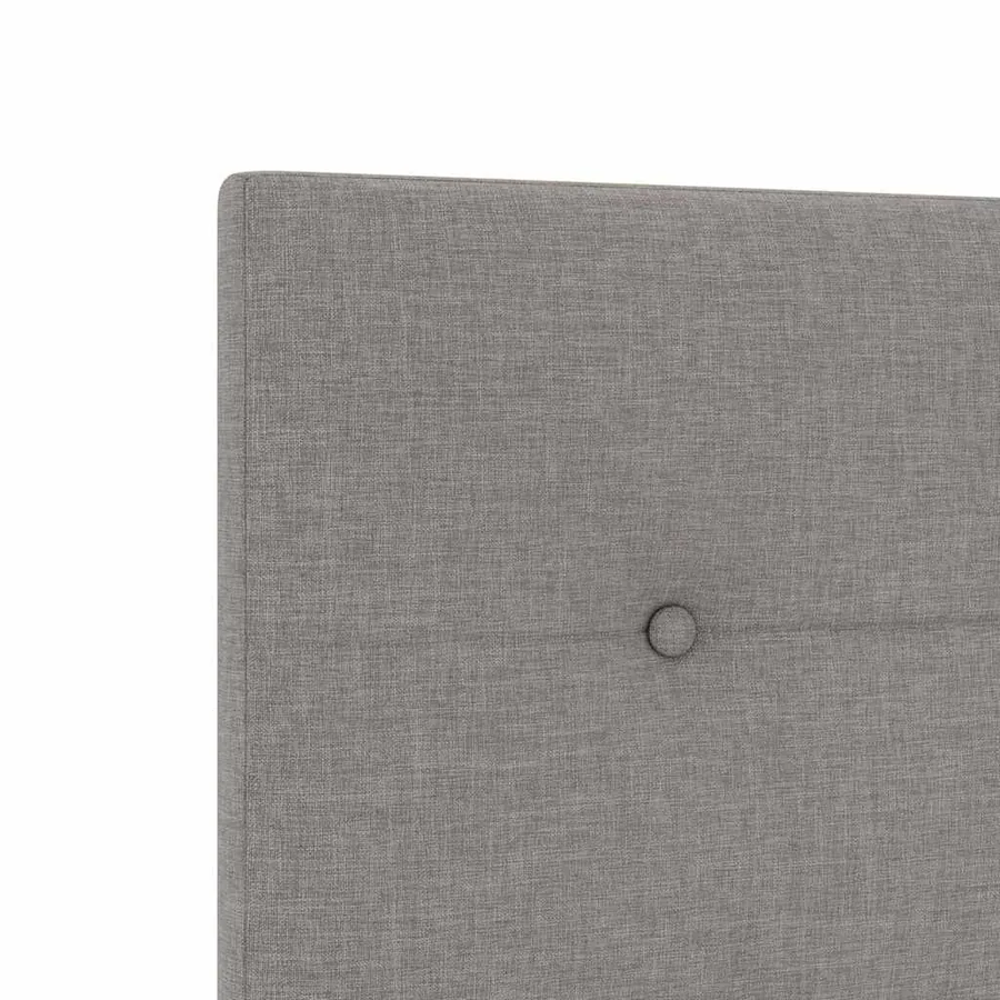 Tête de lit réglable en hauteur Taupe 144 cm tissu - 7