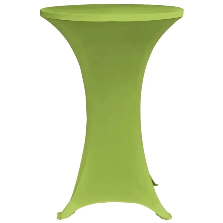 Housse de table extensible 2 pcs 70 cm Verte - 3