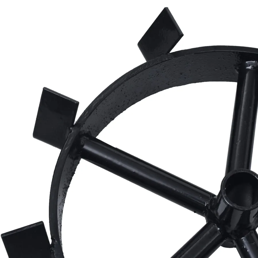 Roues métalliques pour cultivateur à essence 6,5 ch 2 pcs - 6