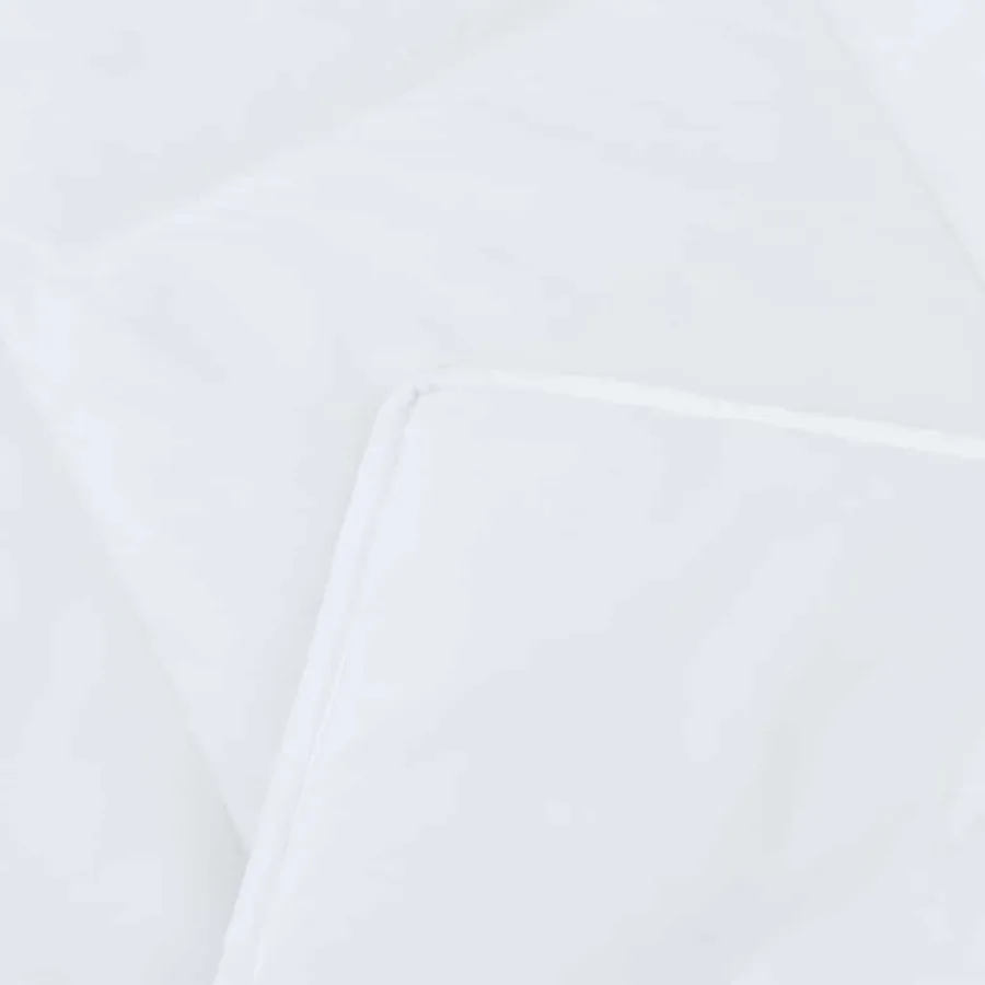 Duvet d'été simple Blanc 200 x 200 x 3 cm Polyester - 9