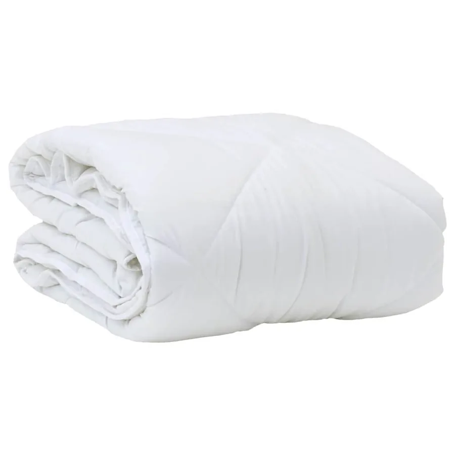 Couette Blanc 200 x 135 x 4 cm Polyester - 4