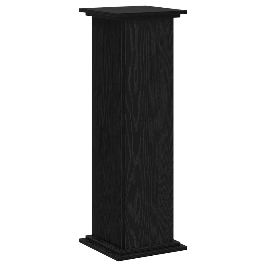 Support de Plante Chêne noir 33 x 33 x 100 cm Bois d'ingénierie - 5