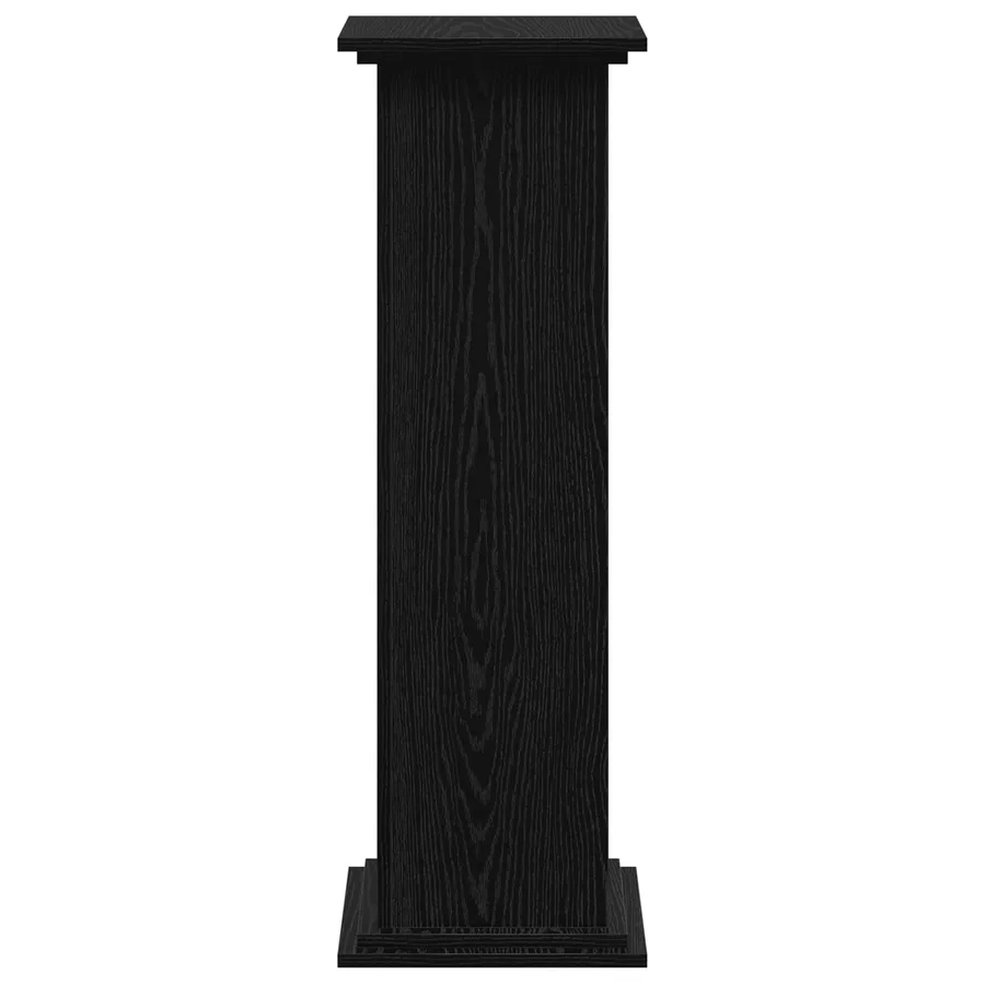 Support de Plante Chêne noir 33 x 33 x 100 cm Bois d'ingénierie - 7