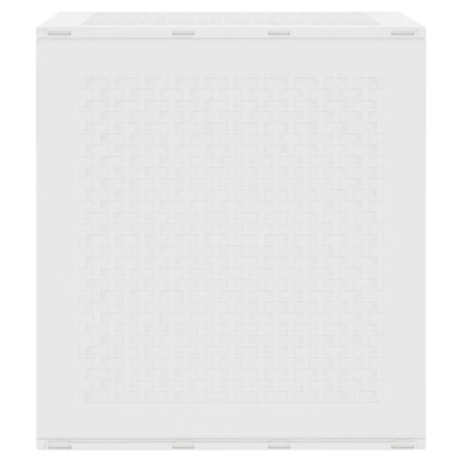 Boîte de rangement Blanc 55 x 53 x 57 cm Polypropylène - 4