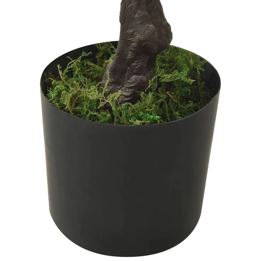 Bonsaï de pin artificiel avec pot 60 cm Vert - 6