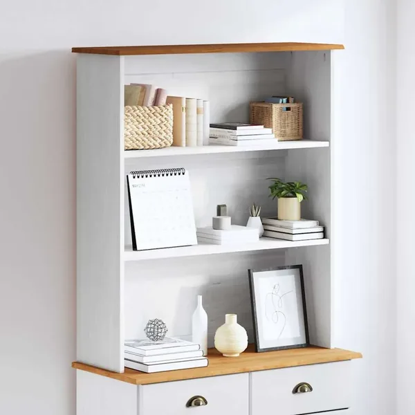 Hutch ASKIM 91 x 30 x 104 cm Bois de pin massif