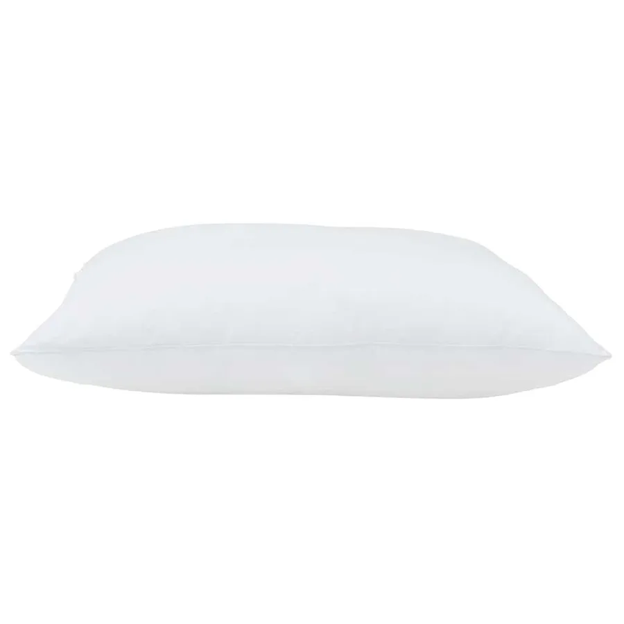 Oreiller 2 pcs Blanc 60 x 60 x 20 cm Coton et polyester - 5