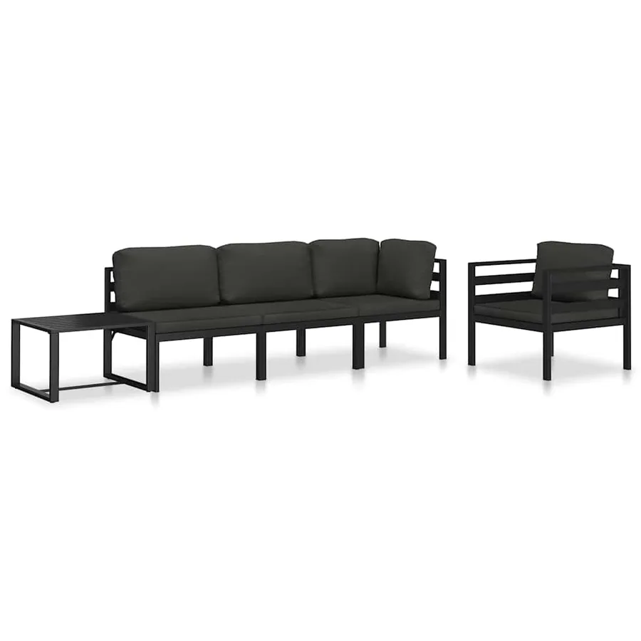 Table basse Aluminium Anthracite - 11