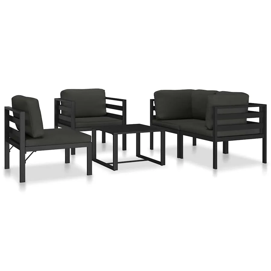 Table basse Aluminium Anthracite - 12