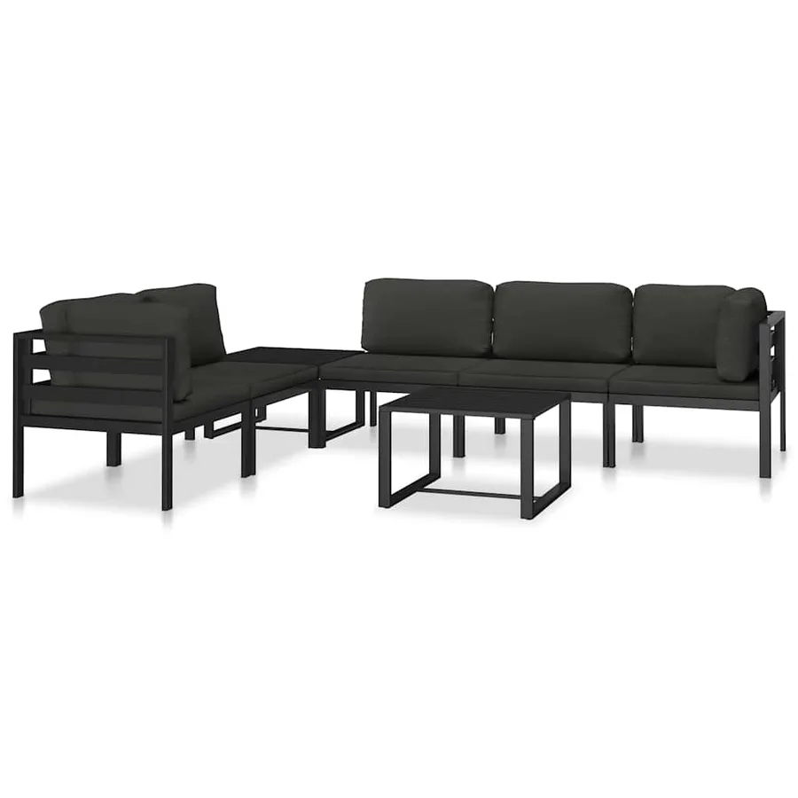 Table basse Aluminium Anthracite - 7