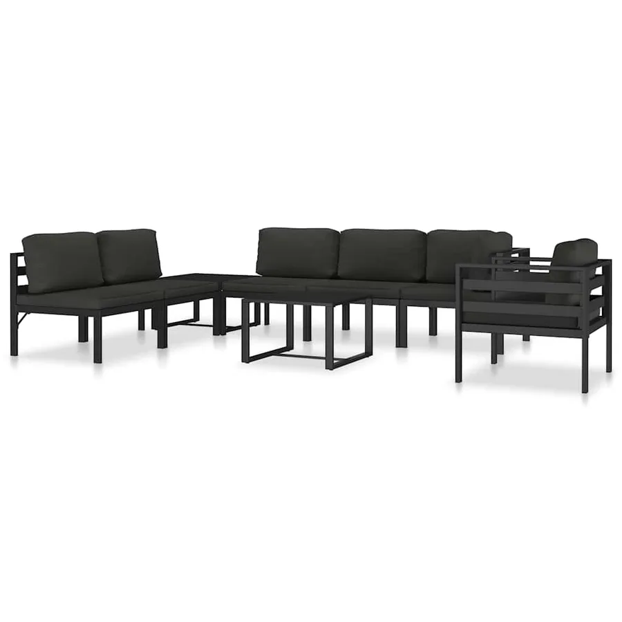 Table basse Aluminium Anthracite - 9