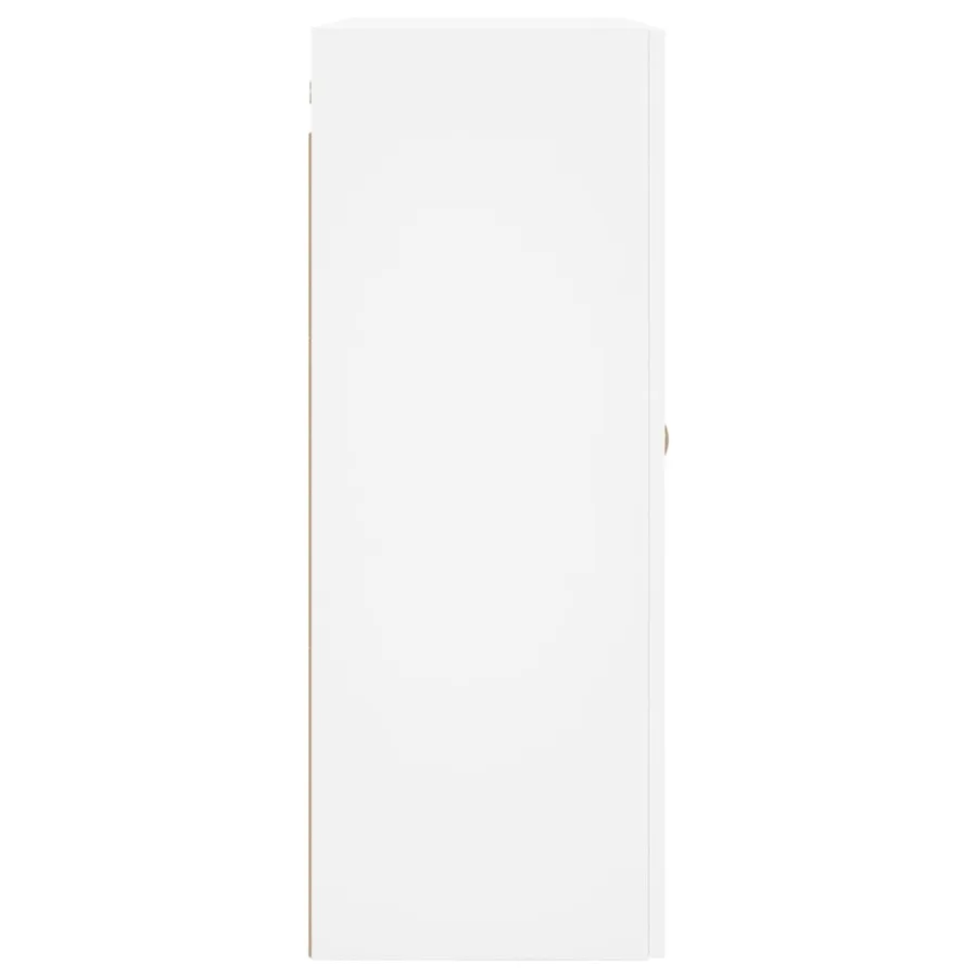 Armoire murale blanc 69,5x34x90 cm - 8