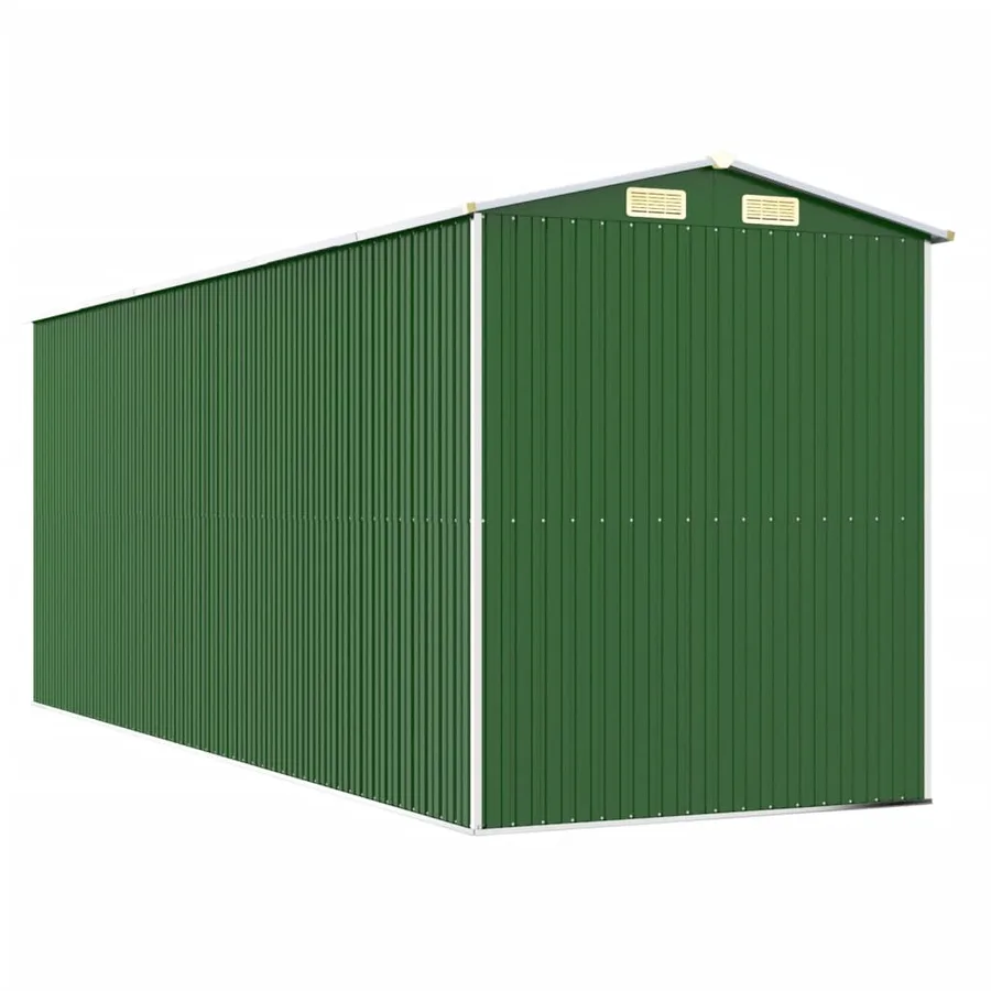 Abri de jardin Vert 192x523x223 cm Métal galvanisé - 6