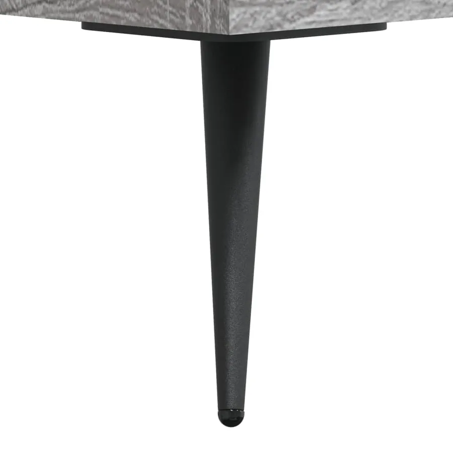 Buffet haut Sonoma gris 69,5x34x180 cm Bois d'ingénierie - 11