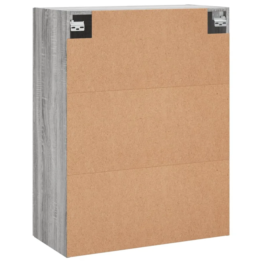 Armoires murales 2 pcs sonoma gris 69,5x34x90 cm - 8