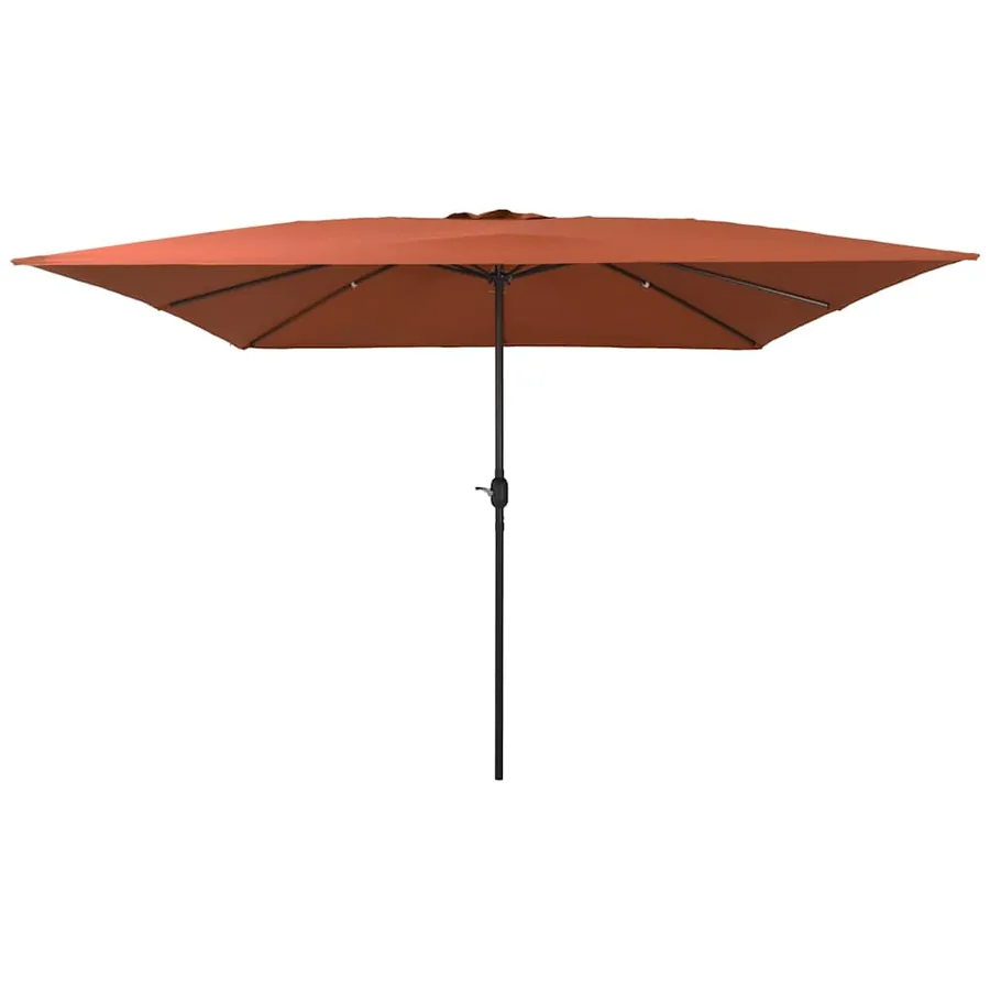 Parasol de jardin Terre cuite 295 x 295 x 245 cm