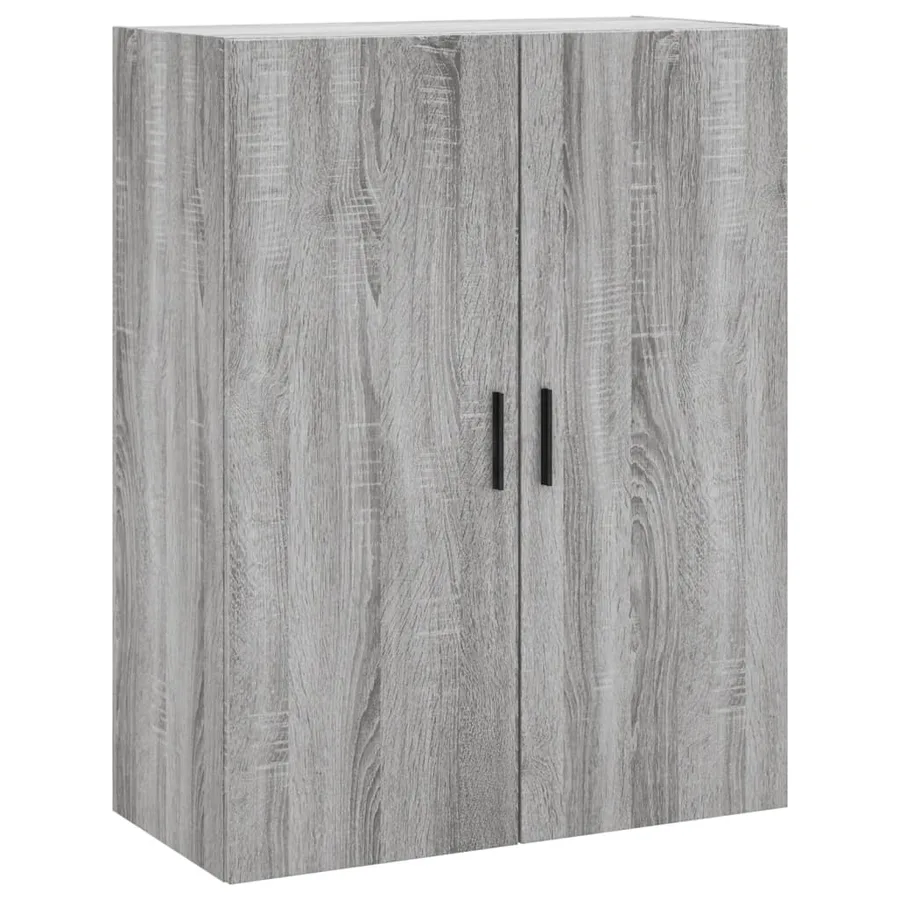 Buffet haut Sonoma gris 69,5x34x180 cm Bois d'ingénierie - 5