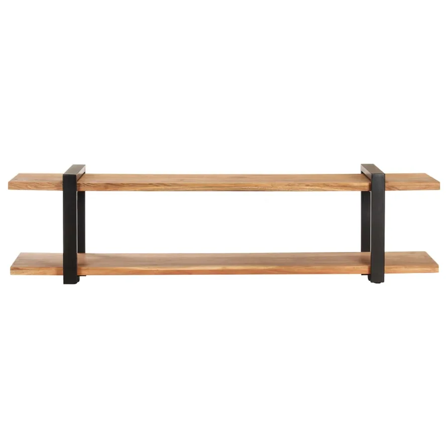 Meuble TV 160x40x40 cm Bois d'acacia massif - 2