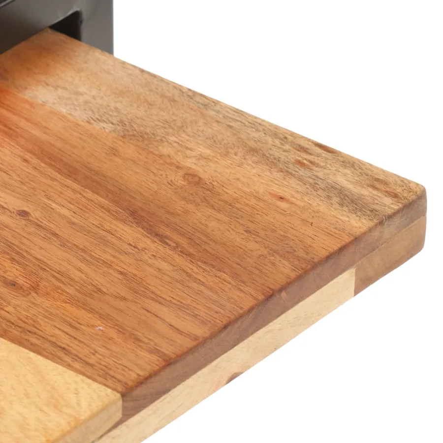Meuble TV 160x40x40 cm Bois d'acacia massif - 4
