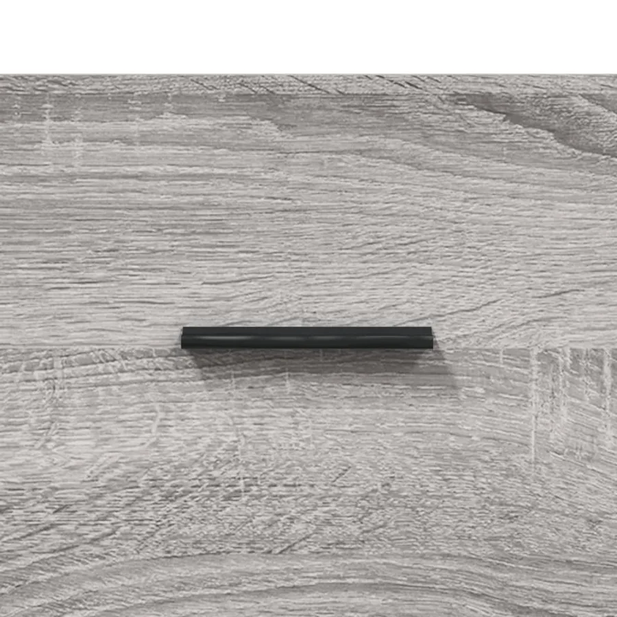 Buffet haut Sonoma gris 69,5x34x180 cm Bois d'ingénierie - 10