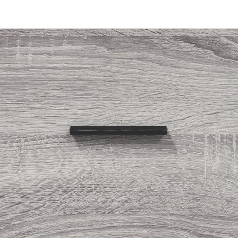 Buffet haut Sonoma gris 69,5x34x180 cm Bois d'ingénierie - 10