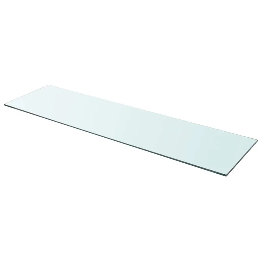 Panneaux d'étagère 2 pcs Verre Transparent 110 x 30 cm - 2