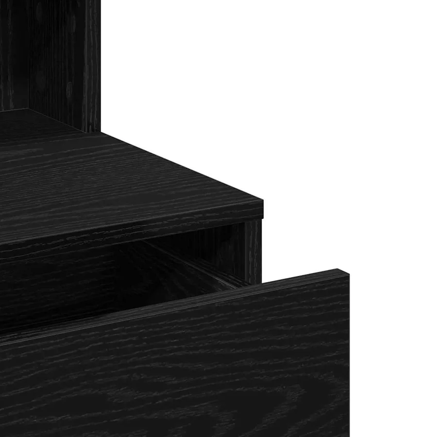 Table de Toilette avec tiroir Chêne noir 80 x 41 x 134,5 cm - 10
