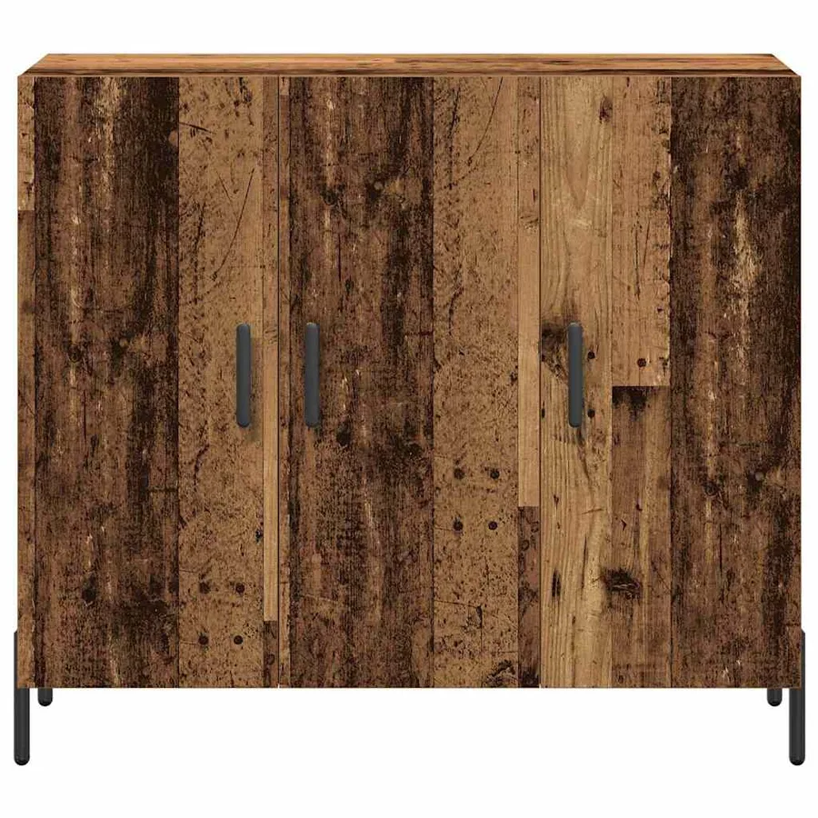 Buffet Bois ancien 90 x 34 x 80 cm Bois d'ingénierie - 6