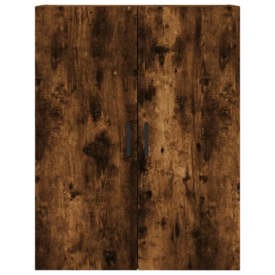 Armoire murale chêne fumé 69,5x34x90 cm - 7
