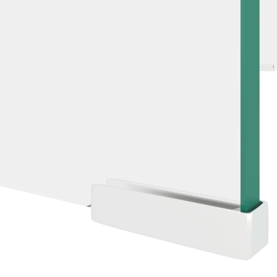 Meuble TV/pour moniteur 70x30x13 cm verre transparent - 5