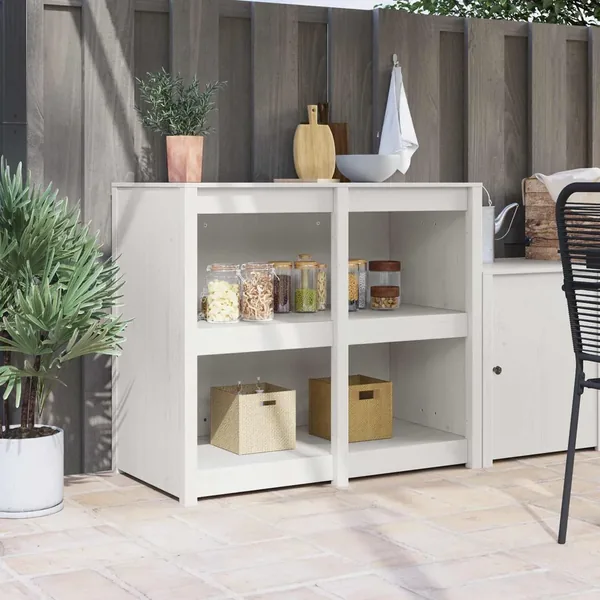 Armoire de cuisine MEPPEL Blanc chaud 106 x 55 x 92 cm