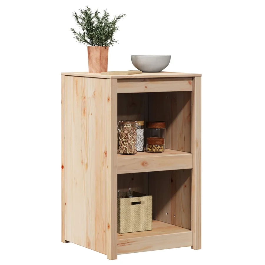 Armoire de cuisine MEPPEL Chêne brun 55 x 55 x 92 cm Pin massif - 3