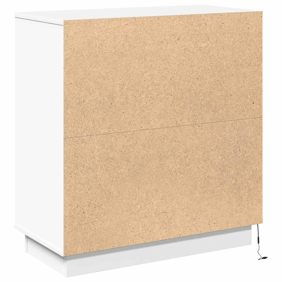 Buffet LED Blanc 71 x 34,5 x 75 cm Bois d'ingénierie - 10