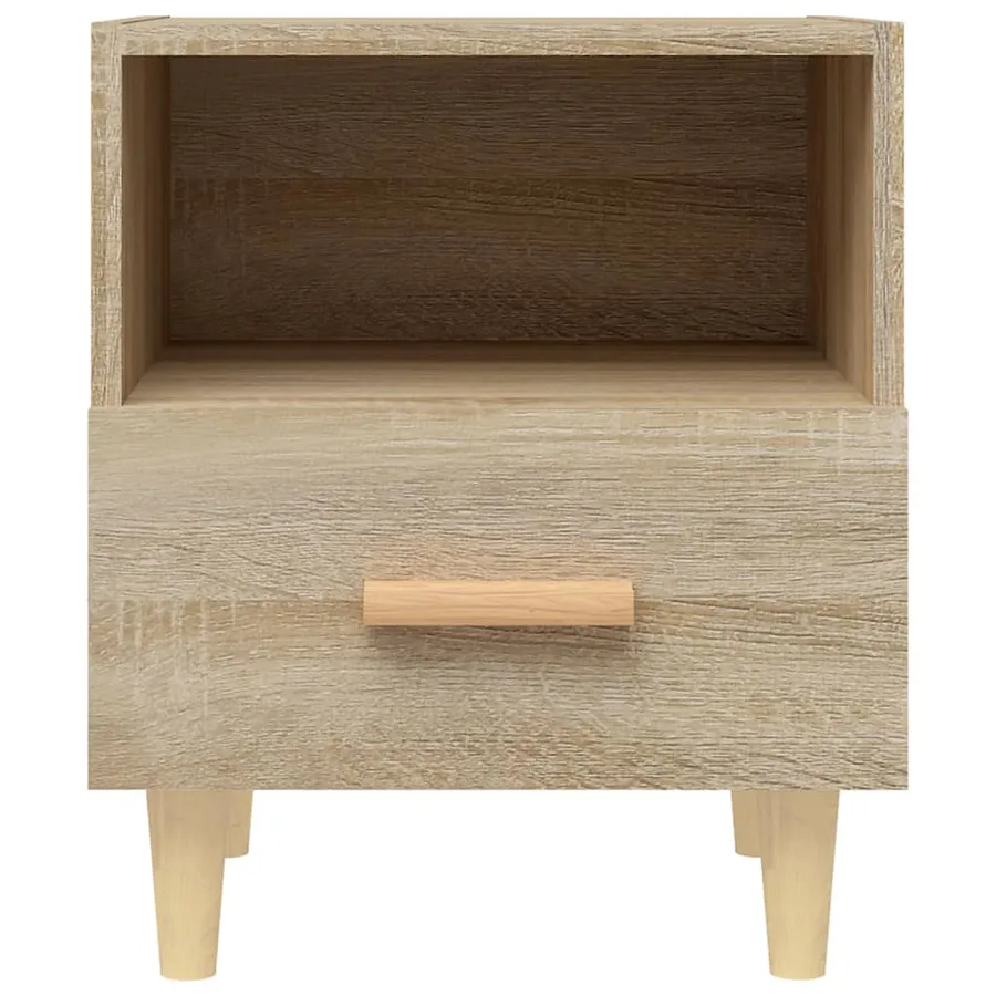 Table de chevet Chêne sonoma 40x35x47 cm - 4