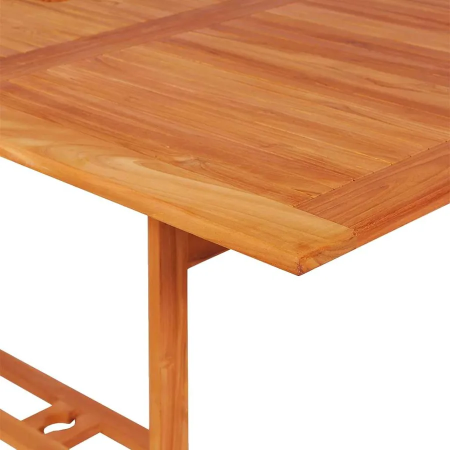Ensemble à manger de jardin 7 pcs Bois de teck massif - 8